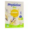 PHYSIOLAC Céréales Vanille Bio Dès 6 mois 200g