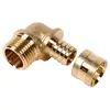 Raccord PER coudé 90° à glissement - M 1/2' - Ø 12 mm - PB Tub
