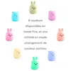 Veilleuse silicone lapin BLANC Maïka