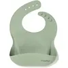 Bavoir Silicone Vert
