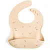 Bavoir bébé silicone Beige
