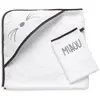 Formula Baby Set de Bain Bébé 75 x 75 cm - Motif Chat (Gris)