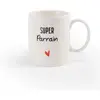 Tasse Super Parrain BLANC Maïka