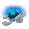 Peluche veilleuse projecteur tortue aqua dream GRIS Pabobo