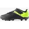 KIPSTA CHAUSSURES DE FOOTBALL ENFANT A SCRATCH 100 EASY AG/FG NOIR ET JAUNE
