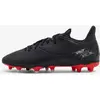 CHAUSSURES DE FOOTBALL VIRALTO I FG NOIR ET ROUGE - KIPSTA