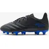 CHAUSSURES DE FOOTBALL ENFANT EN CUIR ET A LACETS VIRALTO II FG NOIR E...