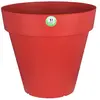 RIVIERA Pot de fleurs Soleilla -Rond - Ø 39,2 x 35,8 cm - Rouge