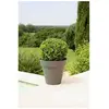 RIVIERA Pot de fleurs Soleilla - Rond - Ø 60 x 53,6 cm - Gris pailleté