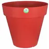 RIVIERA Pot de fleurs Soleilla - Rond - Ø 60 x 53,6 cm - Rouge