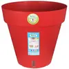 Bac à fleurs rond RIVIERA LOFT - Plastique - Diamètre 30 cm - Rouge