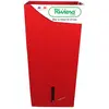 Riviera - Pot de fleurs carré Eva New en plastique 37 x 37 x Hauteur 68,5