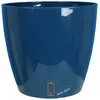 Bac à fleurs rond RIVIERA EVA NEW - Plastique - Diamètre 36 cm - Bleu