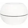 RIVIERA Bac A Fleurs Rond Granit Boule - Plastique - Diametre 40 Cm - Blanc