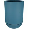 Riviera Bac a fleurs rond GRANIT TULIPE - Plastique - Diametre 50 cm - Bleu