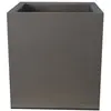 Bac Granit - RIVIERA - 40x40 cm - Gris - Avec réserve d'eau - 38 L