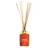 LAMPE DU PARFUMEUR Flacon senteur ambre 100 mL avec 7 bâton en bambou