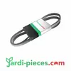 Greenstar Courroie lisse trapézoïdale série LB (section 16,5x9,5mm) Longueur ext: 98"