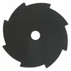 Greenstar Lame plate 8 dents adaptable pour débroussailleuse - Coupe de 250mm, alésage: 20,0mm, épaisseur: 1,4mm