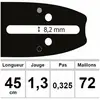 Guide OZAKI 45 cm 0,325 1,3mm
