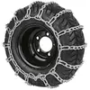 Paire de chaine à neige pour pneumatique - Dimensions: 400/480 x 8 1...