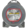 Greenstar 3859 Coque fil nylon Aluline Ozaki 15 m x ø 2,50 mm, Noir