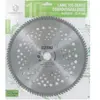 MARQUE Lame de débroussailleuse 100 dents carbure Ø: 255 x 25