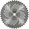 universel Lame 40 dents à pointe carbure adaptable pour débroussailleuse - Coupe de 255mm, alésage: 20mm, épaisseur: 1,3mm