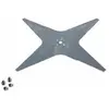 OEM Lame 4 dents plate pour robots AMBROGIO / WIPER série L200 - Ø: ex...
