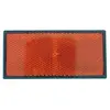 Catadioptre orange adhésif adaptable - 105 x 48mm