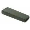 Poignée plate en plastique adaptable - Dimension: 30 x 8mm - L 110mm