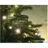 Blachere Illumination Flicker Light Brillant Led Opaque31v - L:8m - 128 Super Brillante Le D Blanc Chaud - Câble Vert