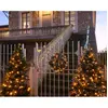 Demi-sapin de Noël lumineux de 1,5m