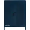 NINO - Buffet haut 2 portes en métal PANTONE H100cm Drawer