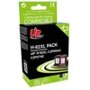 Pack UPrint compatible HP 62 XL 2 cartouches