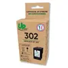 UPRINT Cartouche d'encre remanufacturée HP 302 noire Remplace F6U66AE ...