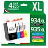 123CONSOMMABLES - 934XL 935XL - Cartouches d'encre Compatible pour HP 934 XL 935