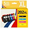 123CONSOMMABLES - 202XL - Pack cartouches d'encre Compatible avec Epson 202 XL 2