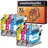 Pack 6 cartouches compatibles BROTHER LC225XL