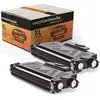 123CONSOMMABLES - Pack 2 Toners compatibles Brother TN-2320 Noir