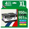 123CONSOMMABLES - 950XL 951XL - Cartouches d'encre compatible avec HP 950XL 951X