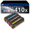 123CONSOMMABLES - 410X - Toners compatible avec HP CF410A CF410X 410A 410X pour