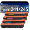 123CONSOMMABLES - Pack 4 Toners Compatible Brother TN-241/TN-245 XL