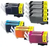 T3AZUR Réservoir d'encre UPRINT CLI521 CANON, avec puce, jaune