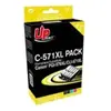 Uprint Canon Cli-571 Pack De 5 Cartouches Compatibles C-571xl Upprint