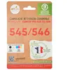 Jetline Pack De Cartouches D'encre 545/546 Noir + Couleurs - Compatibl...