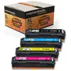 123CONSOMMABLES - Pack 4 Toners Compatible HP 201XL