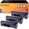 123CONSOMMABLES - Pack 3 Toners compatible avec HP 44A noir