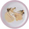 Petit Jour Paris Assiette bébé ernest et célestine rose