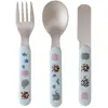 Petit Jour Paris Set de 3 couverts inox mulitcouleur enfant